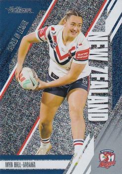2024 NRL Traders Titanium - World In League Silver #WLS24 Mya Hill-Moana Front